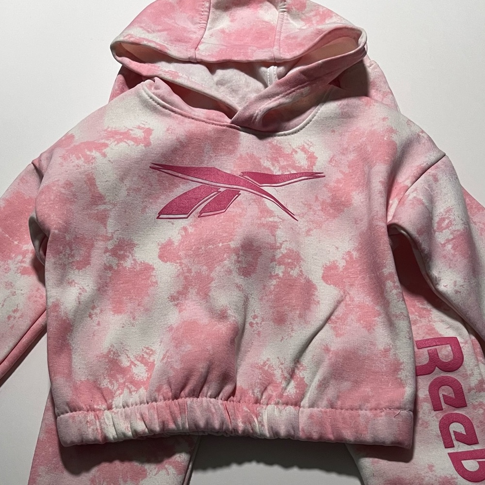 Reebok toddler girl sweat outfit